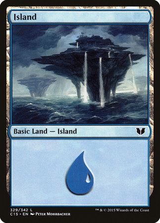 Island (329) [Commander 2015] | Tabernacle Games