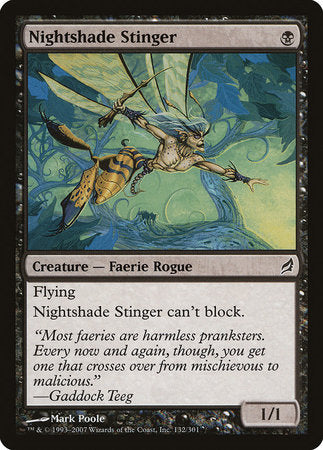 Nightshade Stinger [Lorwyn] | Tabernacle Games