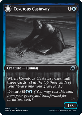 Covetous Castaway // Ghostly Castigator [Innistrad: Double Feature] | Tabernacle Games