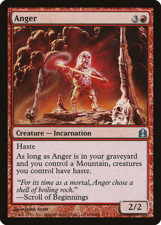 Anger [Commander 2011] | Tabernacle Games
