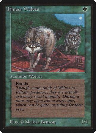 Timber Wolves [Limited Edition Beta] | Tabernacle Games