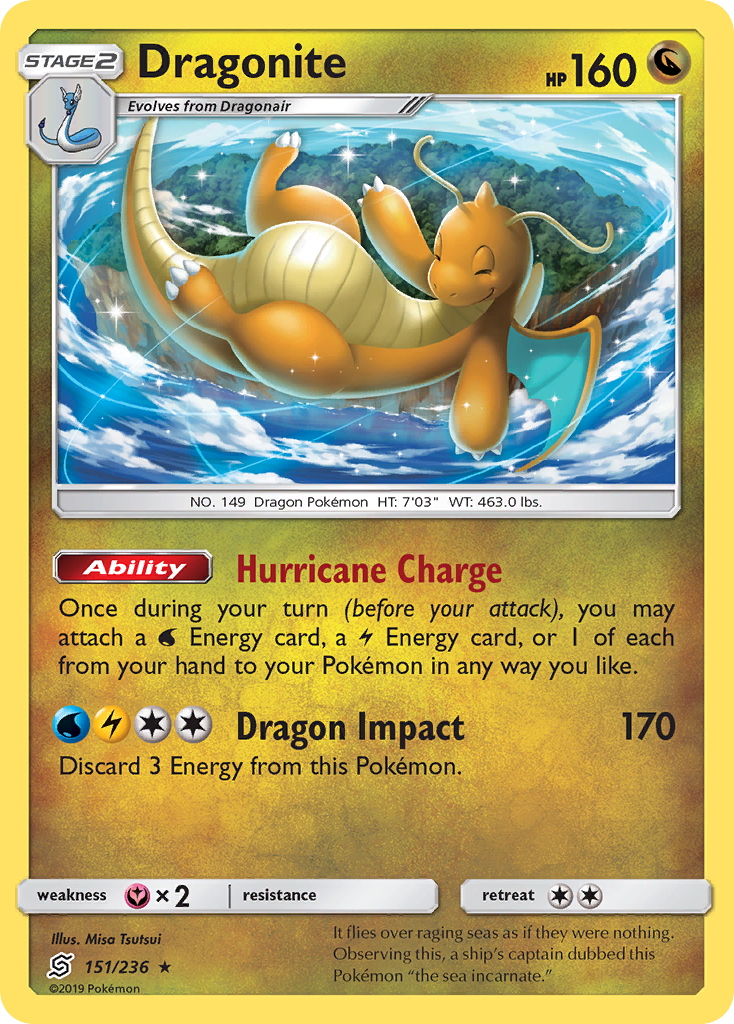 Dragonite (151/236) [Sun & Moon: Unified Minds] | Tabernacle Games