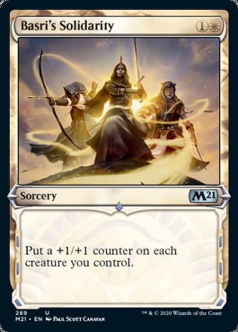 Basri's Solidarity (Showcase) [Core Set 2021] | Tabernacle Games