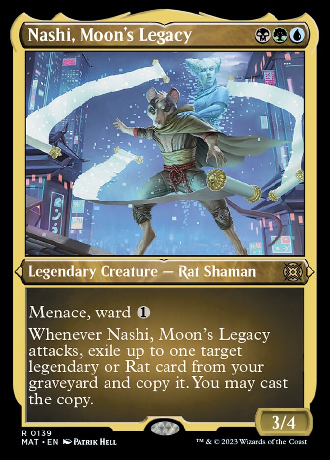 Nashi, Moon's Legacy (Foil Etched) [March of the Machine: The Aftermath] | Tabernacle Games