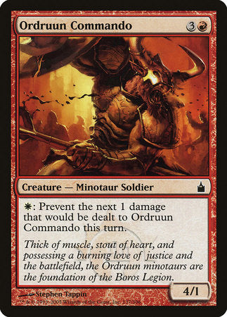 Ordruun Commando [Ravnica: City of Guilds] | Tabernacle Games