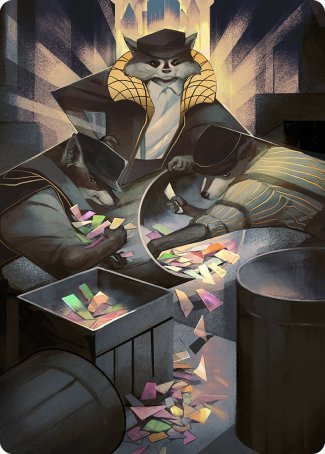 Masked Bandits Art Card [Streets of New Capenna Art Series] | Tabernacle Games