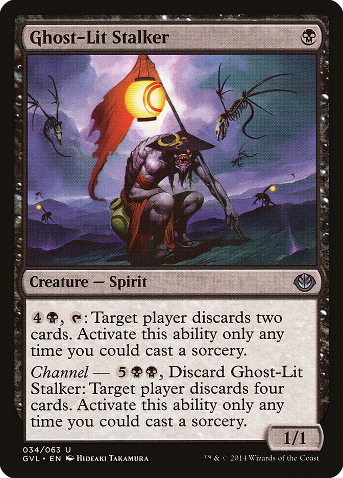 Ghost-Lit Stalker (Garruk vs. Liliana) [Duel Decks Anthology] | Tabernacle Games