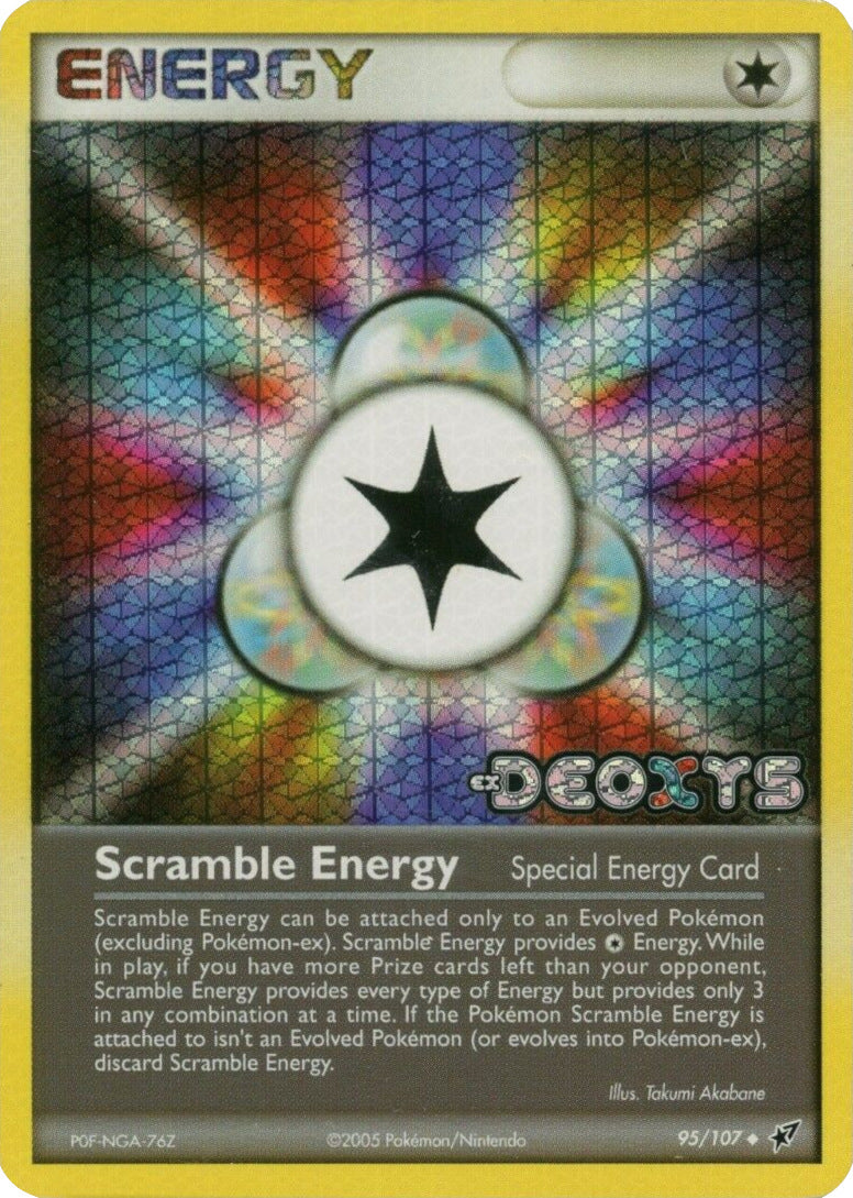 Scramble Energy (95/107) (Stamped) [EX: Deoxys] | Tabernacle Games