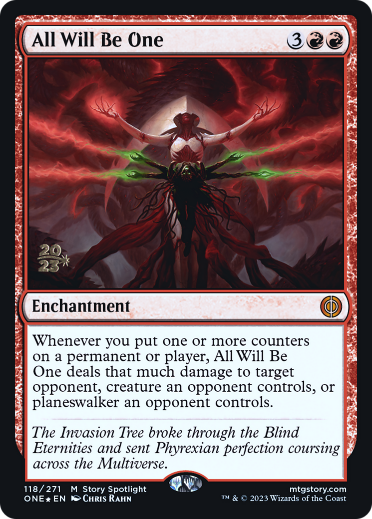All Will Be One [Phyrexia: All Will Be One Prerelease Promos] | Tabernacle Games