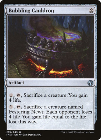 Bubbling Cauldron [Iconic Masters] | Tabernacle Games