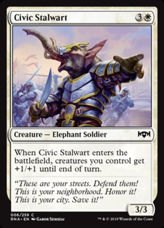 Civic Stalwart [Ravnica Allegiance] | Tabernacle Games