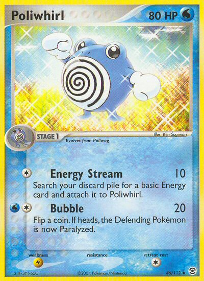 Poliwhirl (46/112) [EX: FireRed & LeafGreen] | Tabernacle Games