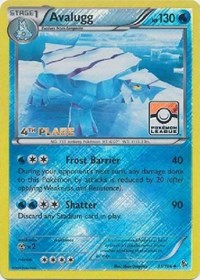 Avalugg (31/106) (League Promo 4th Place) [XY: Flashfire] | Tabernacle Games