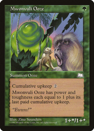 Mwonvuli Ooze [Weatherlight] | Tabernacle Games