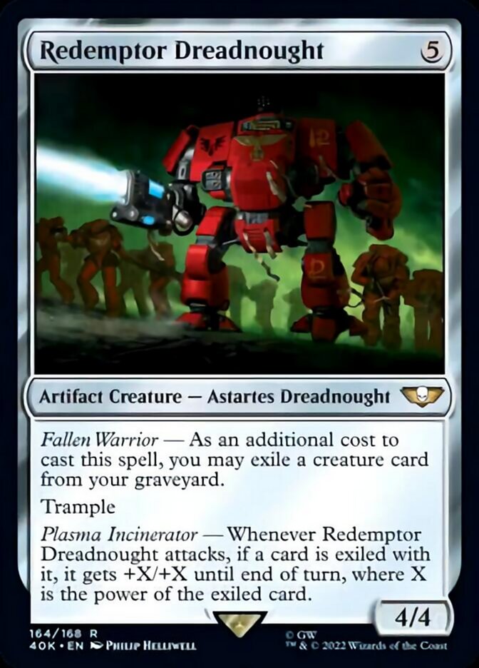 Redemptor Dreadnought (Surge Foil) [Universes Beyond: Warhammer 40,000] | Tabernacle Games