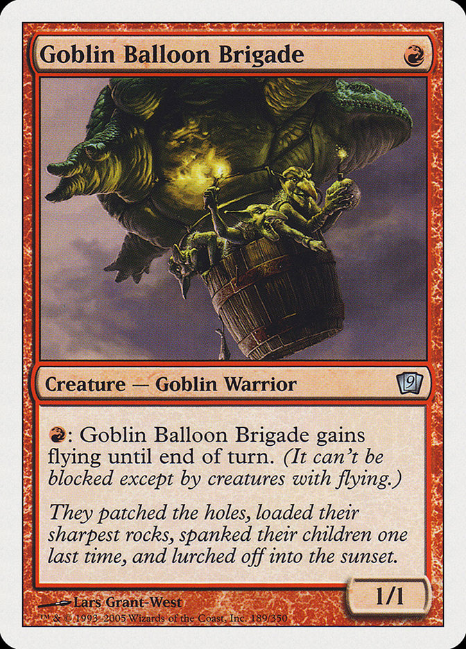 Goblin Balloon Brigade [Ninth Edition] | Tabernacle Games