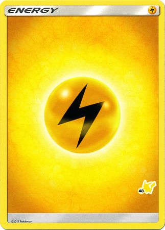 Lightning Energy (Pikachu Stamp #48) [Battle Academy 2020] | Tabernacle Games