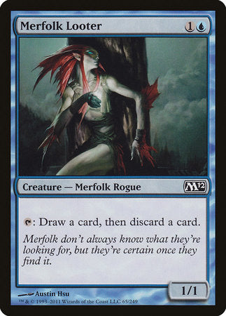 Merfolk Looter [Magic 2012] | Tabernacle Games