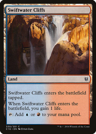 Swiftwater Cliffs [Commander 2016] | Tabernacle Games
