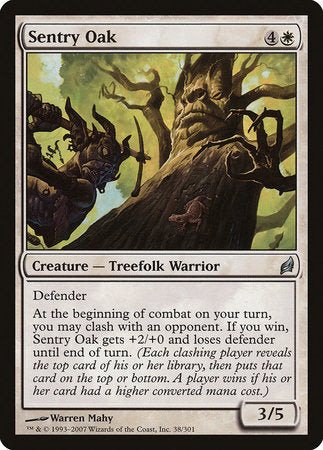 Sentry Oak [Lorwyn] | Tabernacle Games