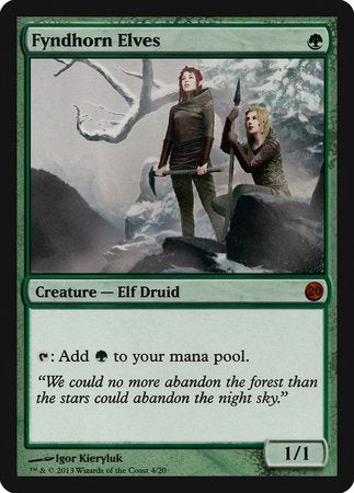 Fyndhorn Elves [From the Vault: Twenty] | Tabernacle Games