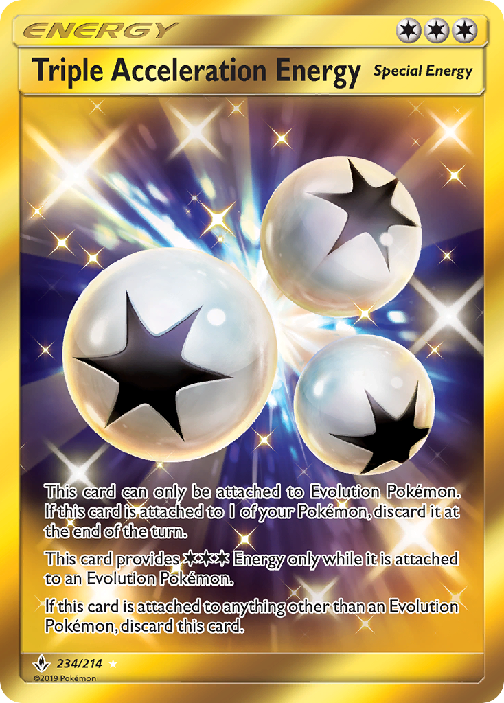 Triple Acceleration Energy (234/214) [Sun & Moon: Unbroken Bonds] | Tabernacle Games