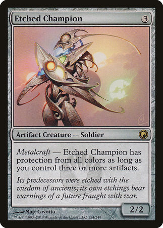 Etched Champion [Scars of Mirrodin] | Tabernacle Games