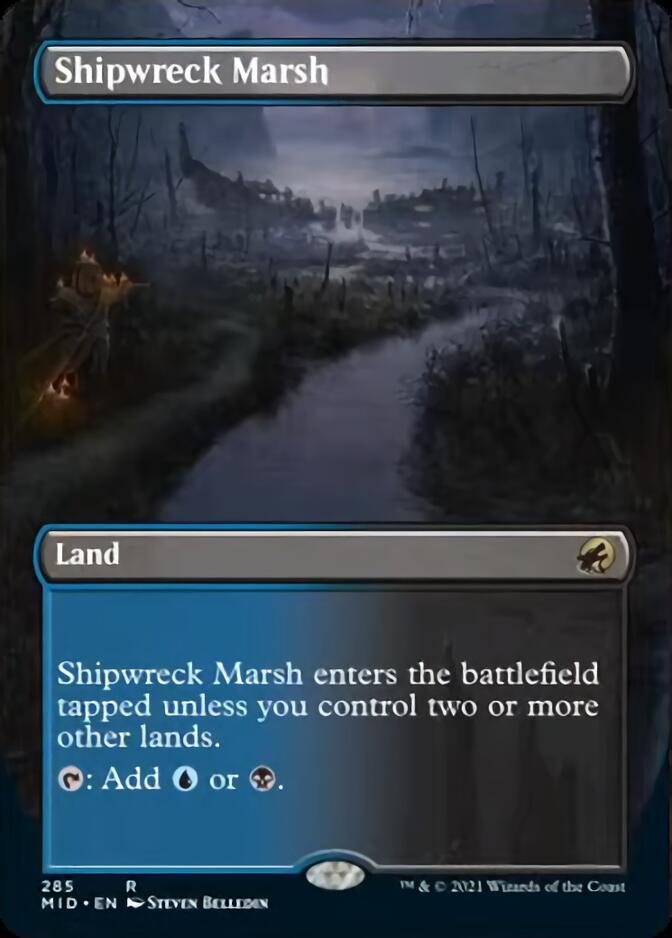 Shipwreck Marsh (Borderless) [Innistrad: Midnight Hunt] | Tabernacle Games