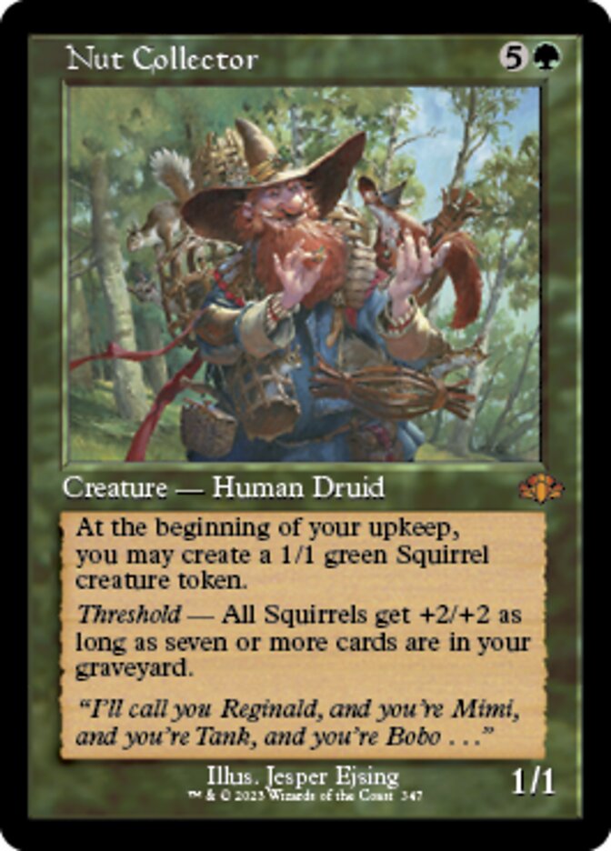 Nut Collector (Retro) [Dominaria Remastered] | Tabernacle Games