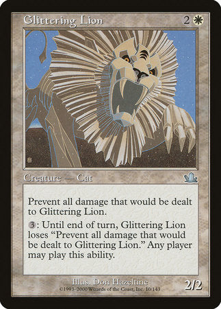 Glittering Lion [Prophecy] | Tabernacle Games