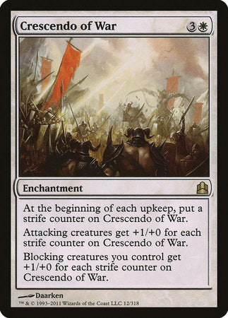 Crescendo of War [Commander 2011] | Tabernacle Games