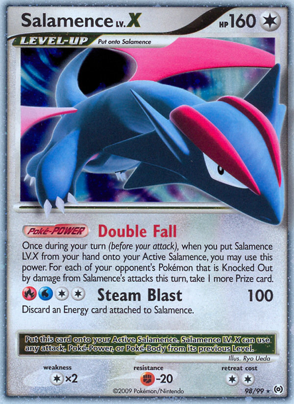 Salamence LV.X (98/99) [Platinum: Arceus] | Tabernacle Games