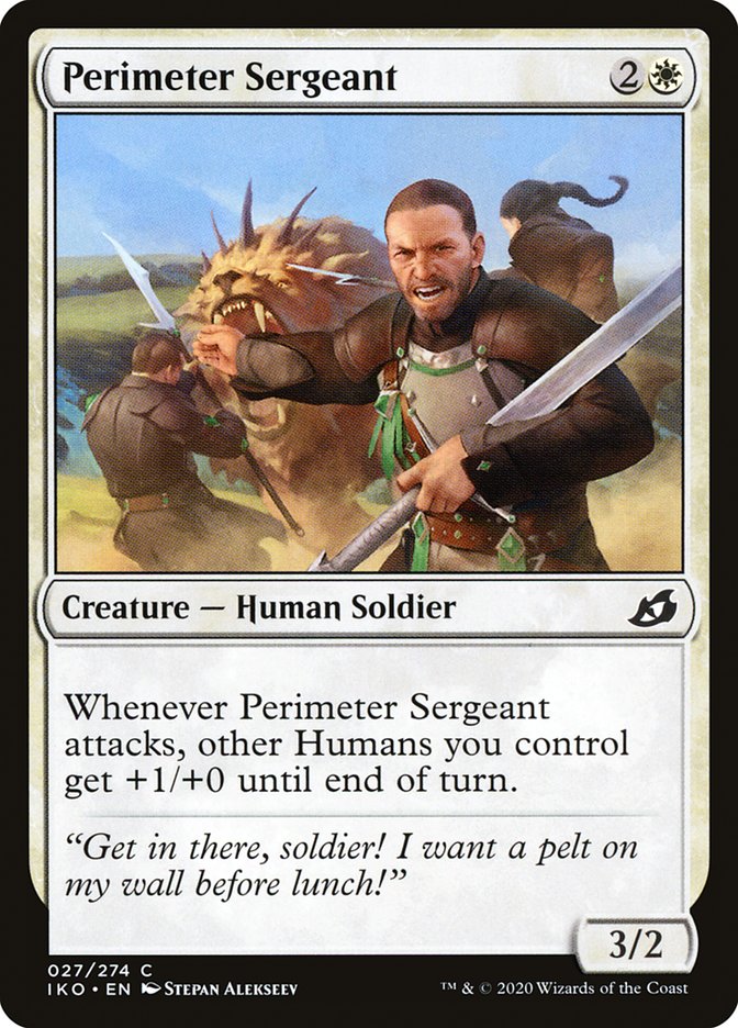 Perimeter Sergeant [Ikoria: Lair of Behemoths] | Tabernacle Games