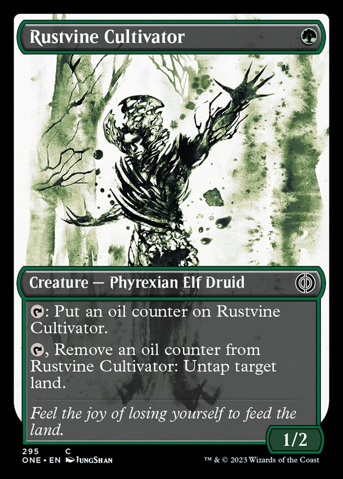 Rustvine Cultivator (Showcase Ichor) [Phyrexia: All Will Be One] | Tabernacle Games