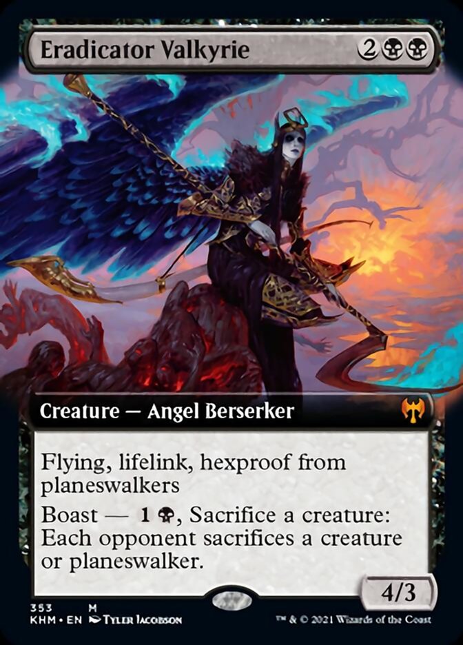 Eradicator Valkyrie (Extended Art) [Kaldheim] | Tabernacle Games