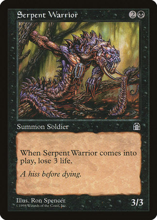 Serpent Warrior [Stronghold] | Tabernacle Games