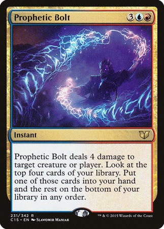 Prophetic Bolt [Commander 2015] | Tabernacle Games