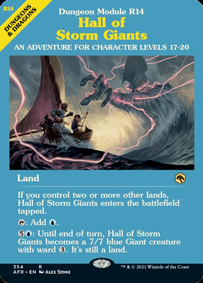 Hall of Storm Giants (Dungeon Module) [Dungeons & Dragons: Adventures in the Forgotten Realms] | Tabernacle Games