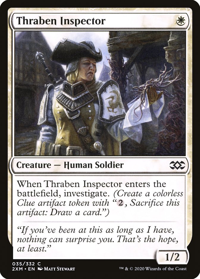 Thraben Inspector [Double Masters] | Tabernacle Games