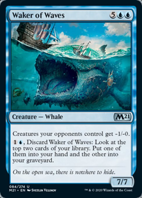 Waker of Waves [Core Set 2021] | Tabernacle Games