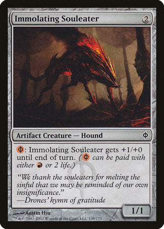 Immolating Souleater [New Phyrexia] | Tabernacle Games
