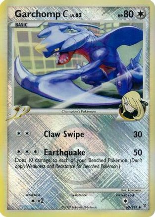 Garchomp C (60/147) (League Promo) [Platinum: Supreme Victors] | Tabernacle Games