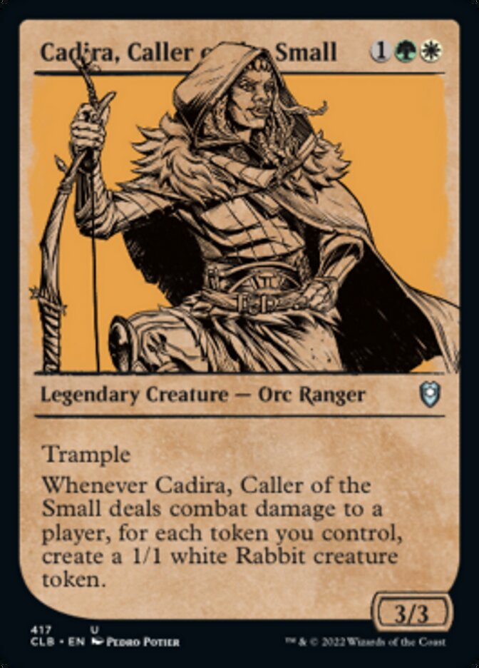 Cadira, Caller of the Small (Showcase) [Commander Legends: Battle for Baldur's Gate] | Tabernacle Games