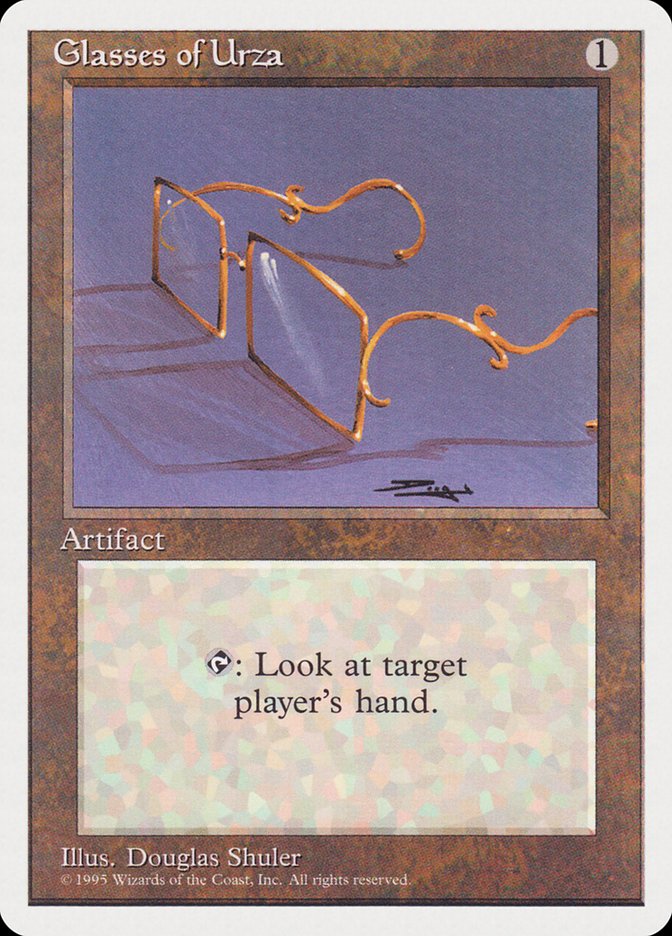 Glasses of Urza [Rivals Quick Start Set] | Tabernacle Games