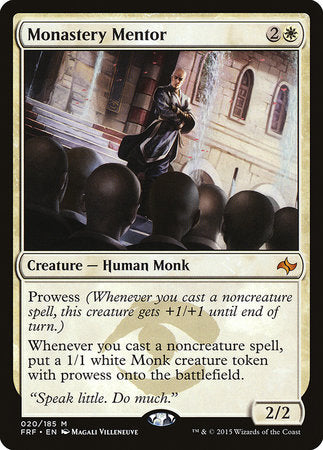 Monastery Mentor [Fate Reforged] | Tabernacle Games