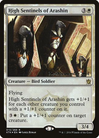 High Sentinels of Arashin [Khans of Tarkir Promos] | Tabernacle Games