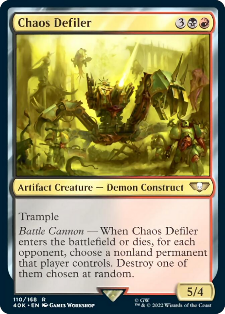 Chaos Defiler [Universes Beyond: Warhammer 40,000] | Tabernacle Games