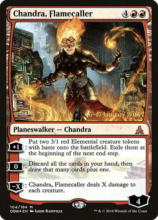 Chandra, Flamecaller [Oath of the Gatewatch Promos] | Tabernacle Games