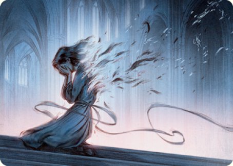 Fading Hope Art Card [Innistrad: Midnight Hunt Art Series] | Tabernacle Games