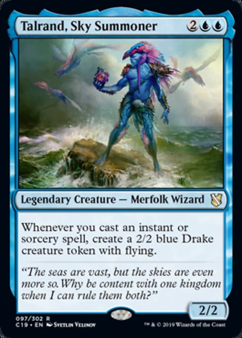 Talrand, Sky Summoner [Commander 2019] | Tabernacle Games